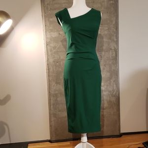 Retro Green Cocktail Dress